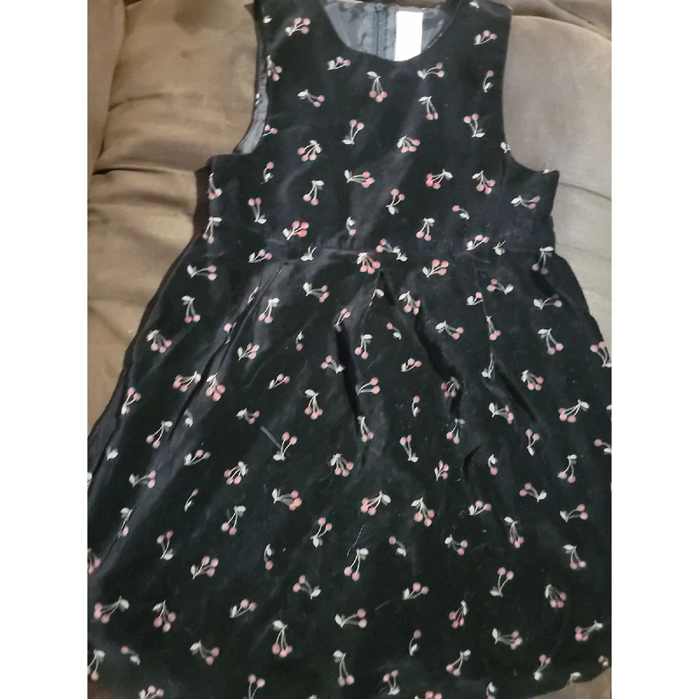 Gymboree‎ vintage cherries holiday dress size 8